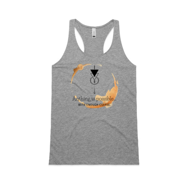 Anything is Possible | Coffee - Women's Tank Thumbnail