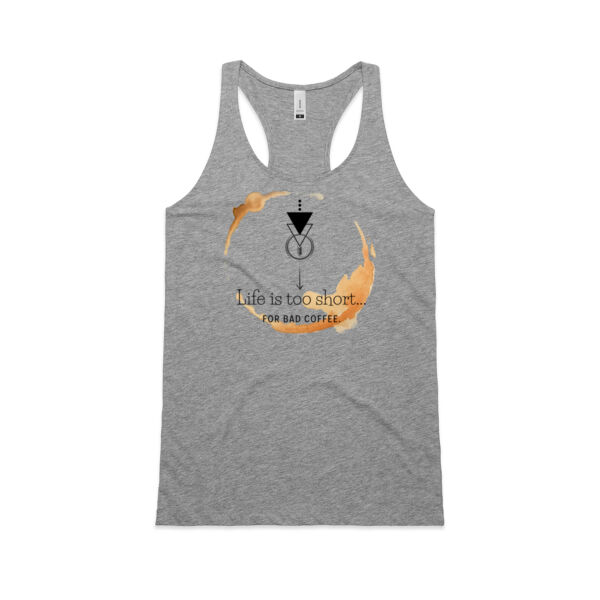 Life is too Short | Coffee - Women's Tank Thumbnail